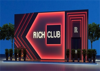 RICH CLUB酒吧裝修設(shè)計(jì)案例效果圖